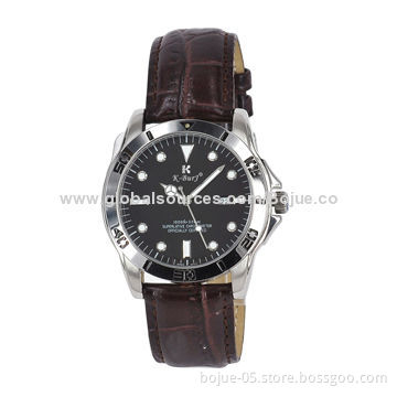 Wristwatch with 3ATM Waterproof, CE/RoHS Mark